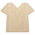 thumbnail image 1 of Medical Scrubs and Stethoscope Hospital Doctor Nurse Wood Shape Unfinished Piece Cutout Craft DIY Projects - 4.70 Inch Size - 1/4 Inch Thick, 1 of 7