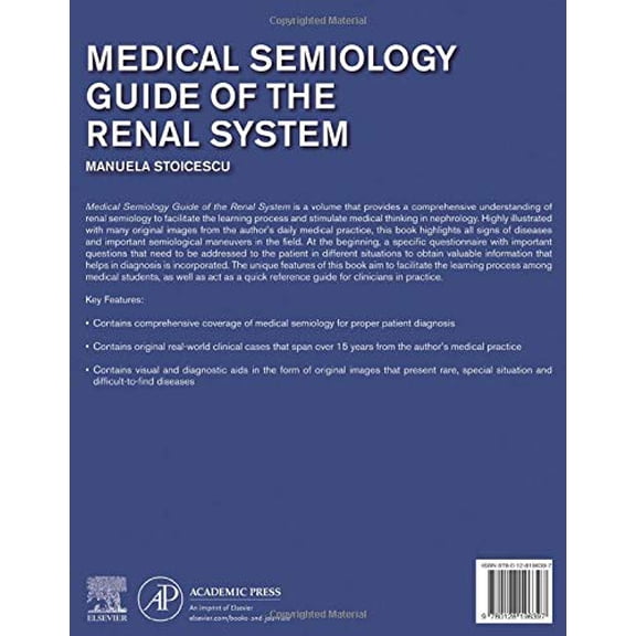 Pre-Owned Medical Semiology Guide of the Renal System, (Paperback)