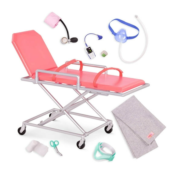 Medical Set with Stretcher for 18" Dolls - OG Medi-Care
