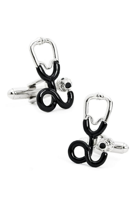 Medical Stethoscope Cufflinks
