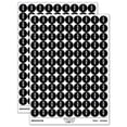 thumbnail image 1 of Medical Syringe 200+ Round Stickers - Black - Matte Finish - 0.50" Size, 1 of 3