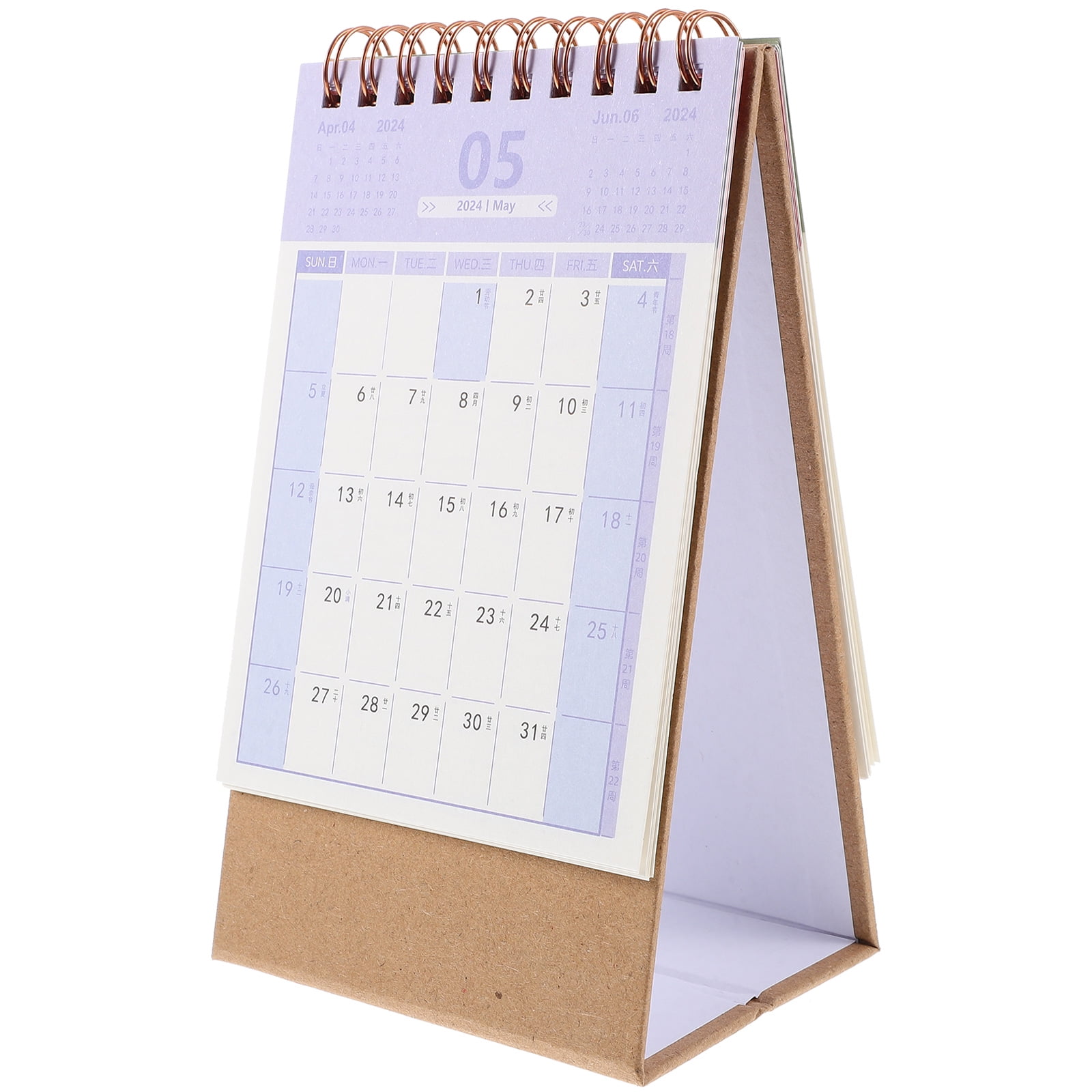 Medical Tape White Out Office Desk Calendar Stand up Calendars Daily