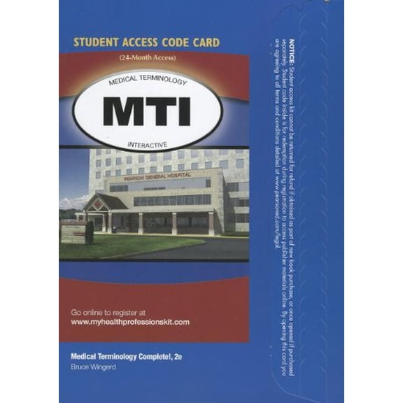 Medical Terminology Interactive -- Access Card -- for Medical Terminology Complete
