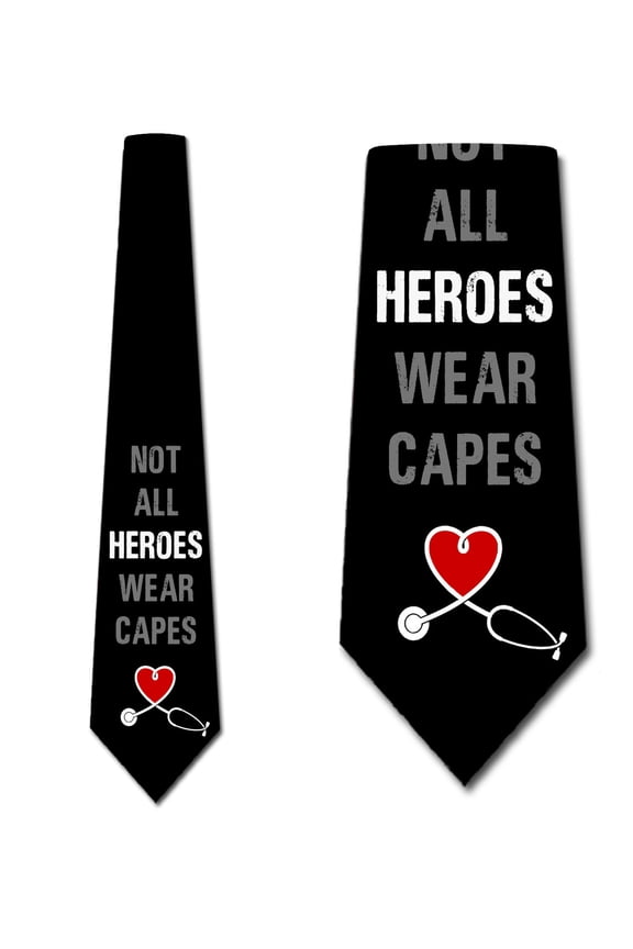 Medical Ties Mens Doctor Necktie Hero Tie by Three Rooker