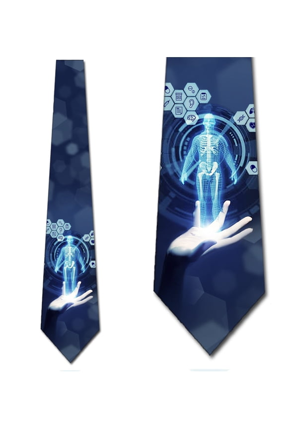 Medical Ties Mens Occupation Necktie Doctor Tie by Three Rooker