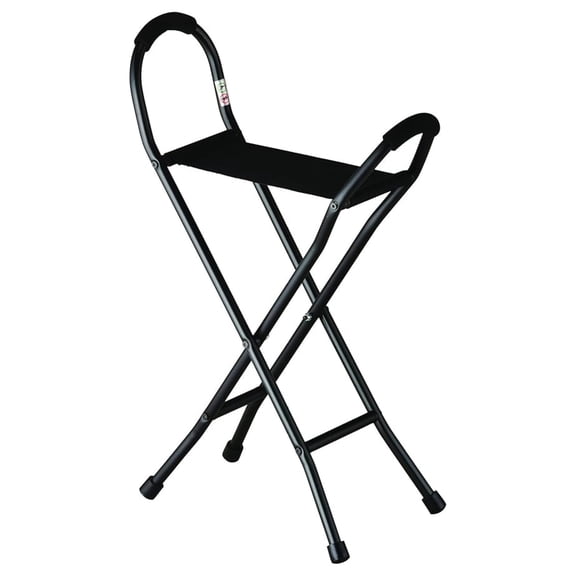 Medical Travel Seat Cane with Sling Seat