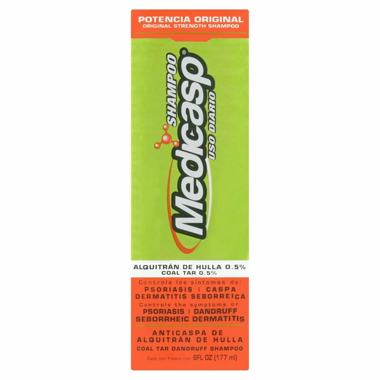 Medicasp Therapeutic Dandruff Shampoo Original Strength 6 oz