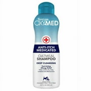 Medicated Oatmeal Pet Shampoo Anti Itch Deep Cleansing Allergy Relief Pick Size (20 oz)