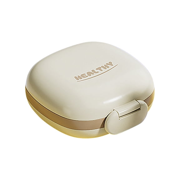 Medication Reminder Box With Portable And Portable Small Dispensing Device For Packaged Drugs, One Week(One Size,A)