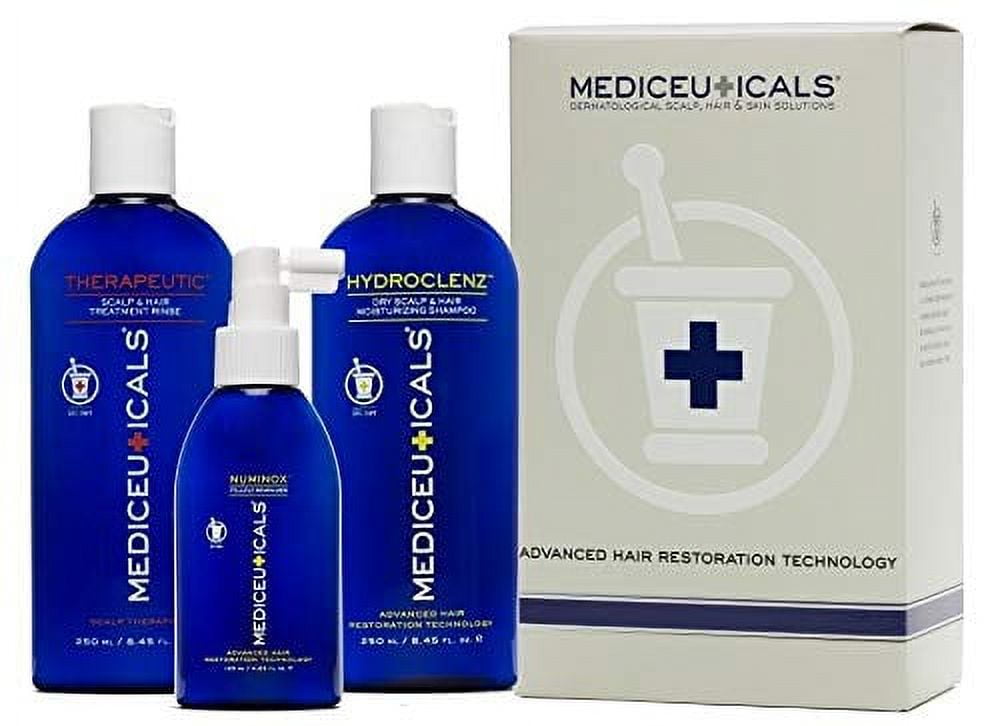 Mediceuticals Advanced Hair Restoration Kit For Men, Dry Thinning Hair