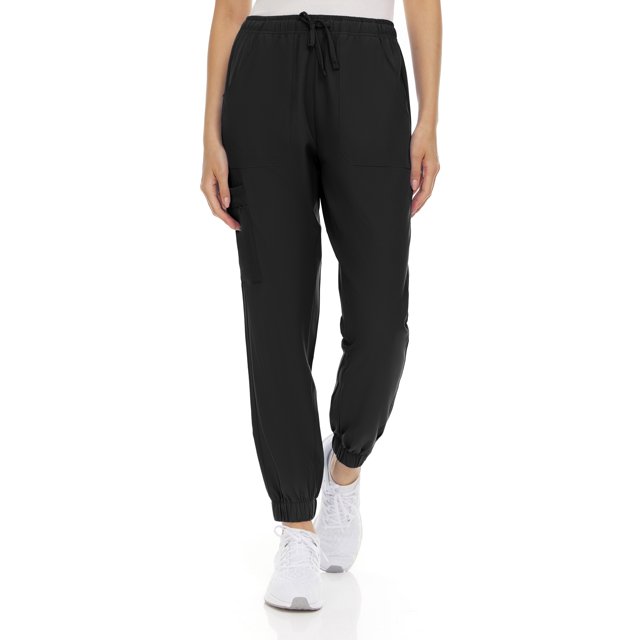 Medichic Aqua Scrubs Water Resistant 6Pocket Slim Scrub Joggers Pants