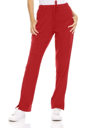 Mini Marilyn Joelle Elastic Drawstring Cargo Scrub Pants