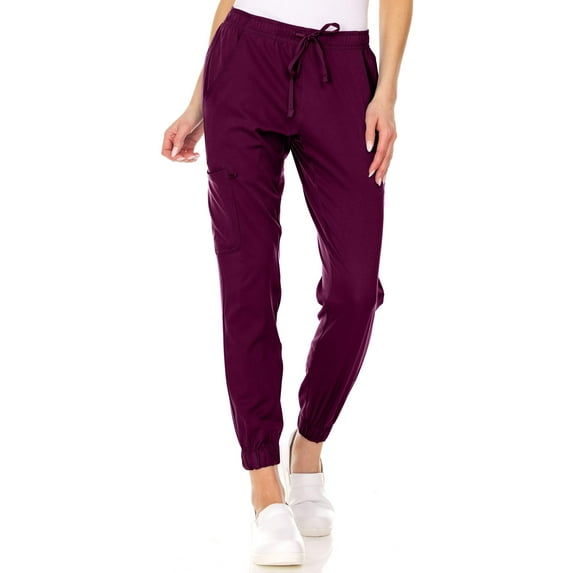 Medichic Mini Marilyn Leah Elastic Waist Cargo Jogger Scrub Pants