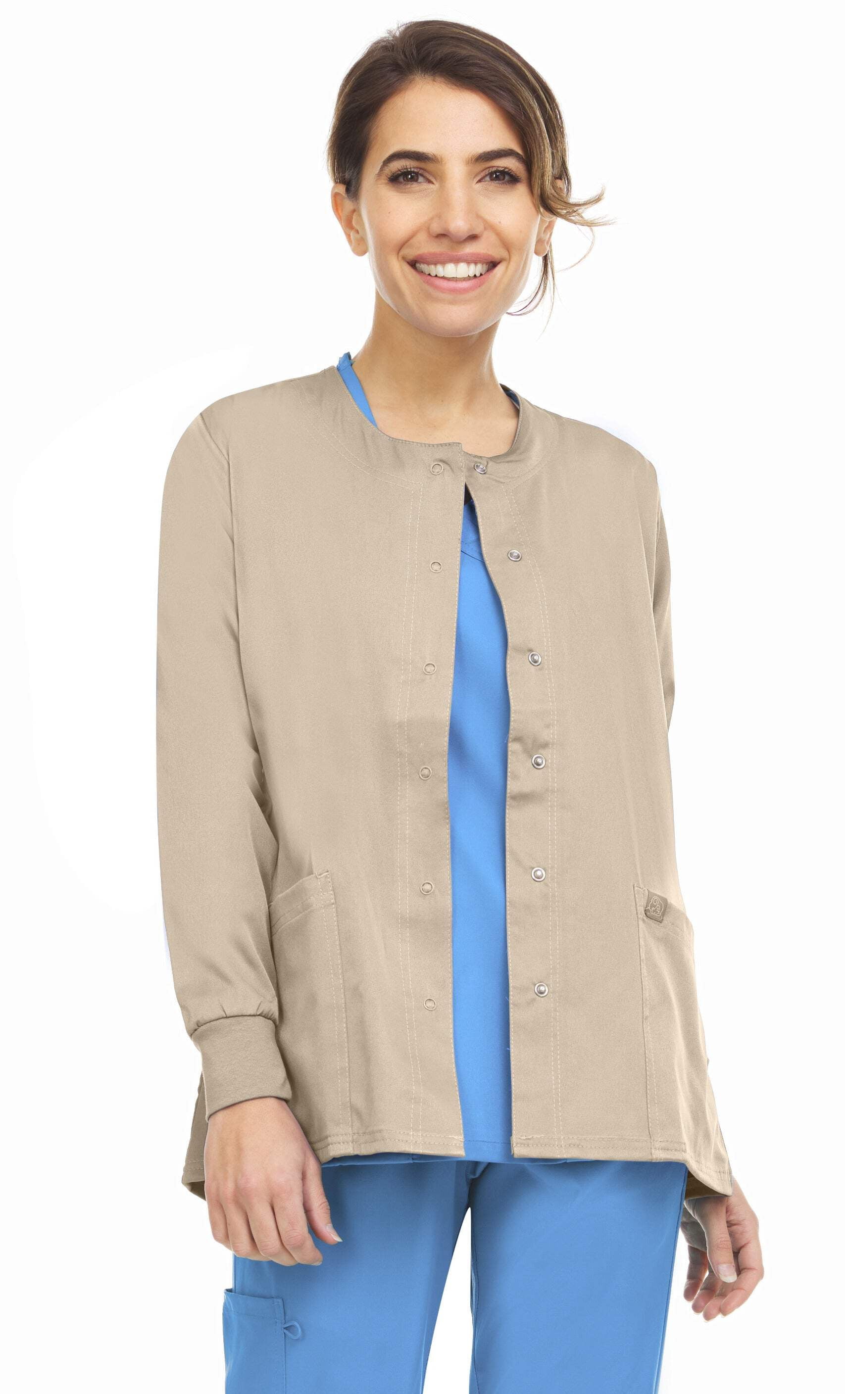 Medichic Mini Marilyn Ruby Warm Up Scrub Jacket - Walmart.com