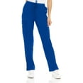 thumbnail image 1 of Medichic Mini Marilyn Womens Scrubs 4-Way Stretch Straight Leg Six Pocket Pants with Cargo Pockets, 1 of 10