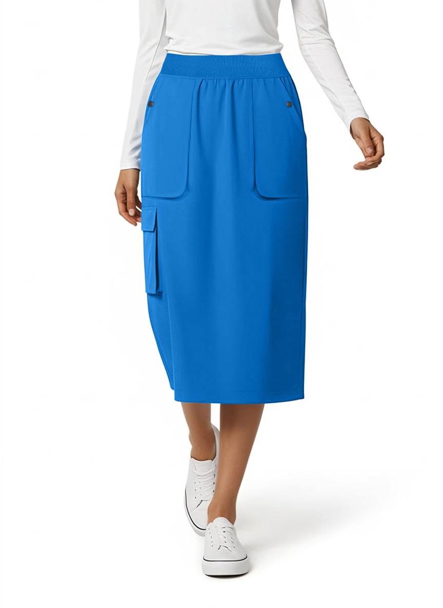 Medichic Women's Cargo 5-Pocket Scrub Skirt – 34