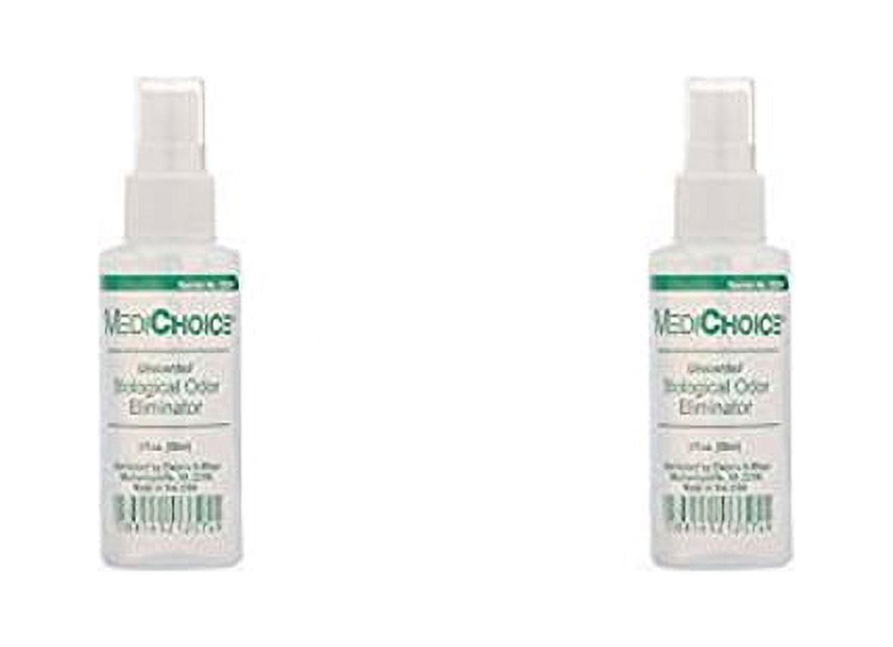 Medichoice Biological Odor Eliminated Unscented 2 oz (2/Pack)
