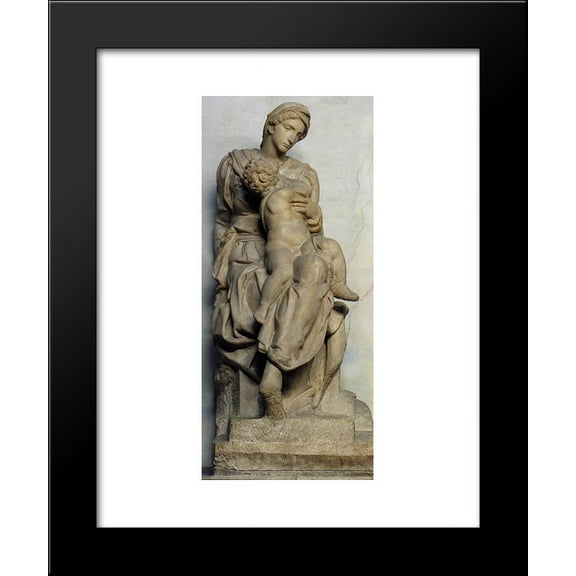 Medici Madonna 20x24 Framed Art Print by Michelangelo