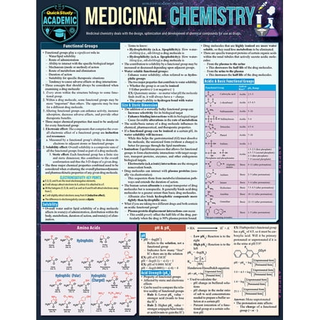 Medicinal Chemistry : a QuickStudy Laminated Reference Guide (Edition 1) (Other)