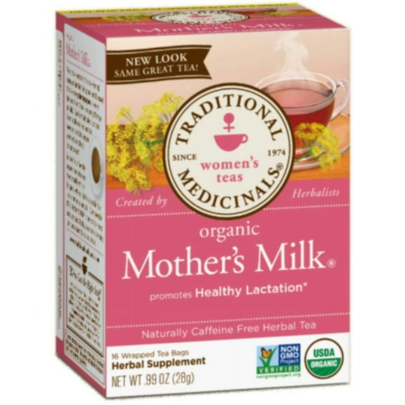 Medicinals Mother's Milk Women's Tea Organic, 16 CT