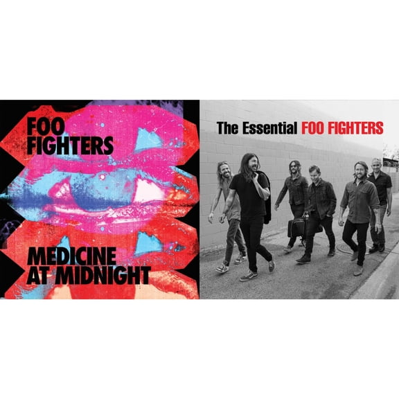 Medicine At Midnight (140G) & Essential Foo Fighters [LP Vinyl Bundle]