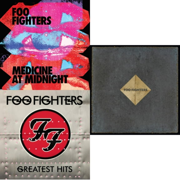 Medicine At Midnight (140G) & Greatest Hits (2LP/Dl Card/Gatefold) & Concrete & Gold (140G/Dl Code/2LP)