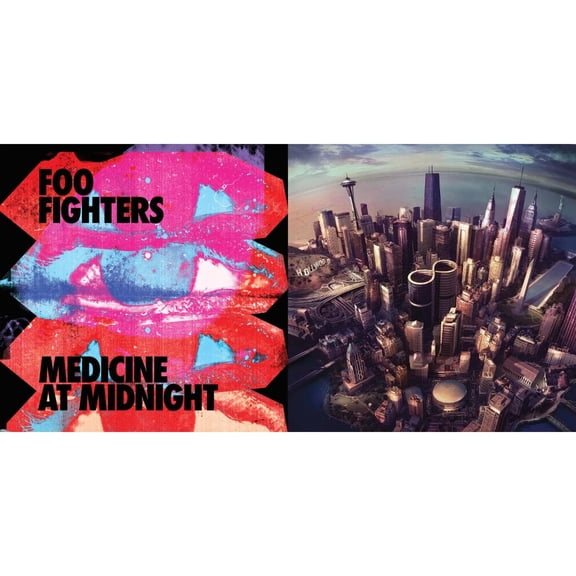 Medicine At Midnight (140G) & Sonic Highways (180G/Dl Card/Gatefold) [LP Vinyl Bundle]