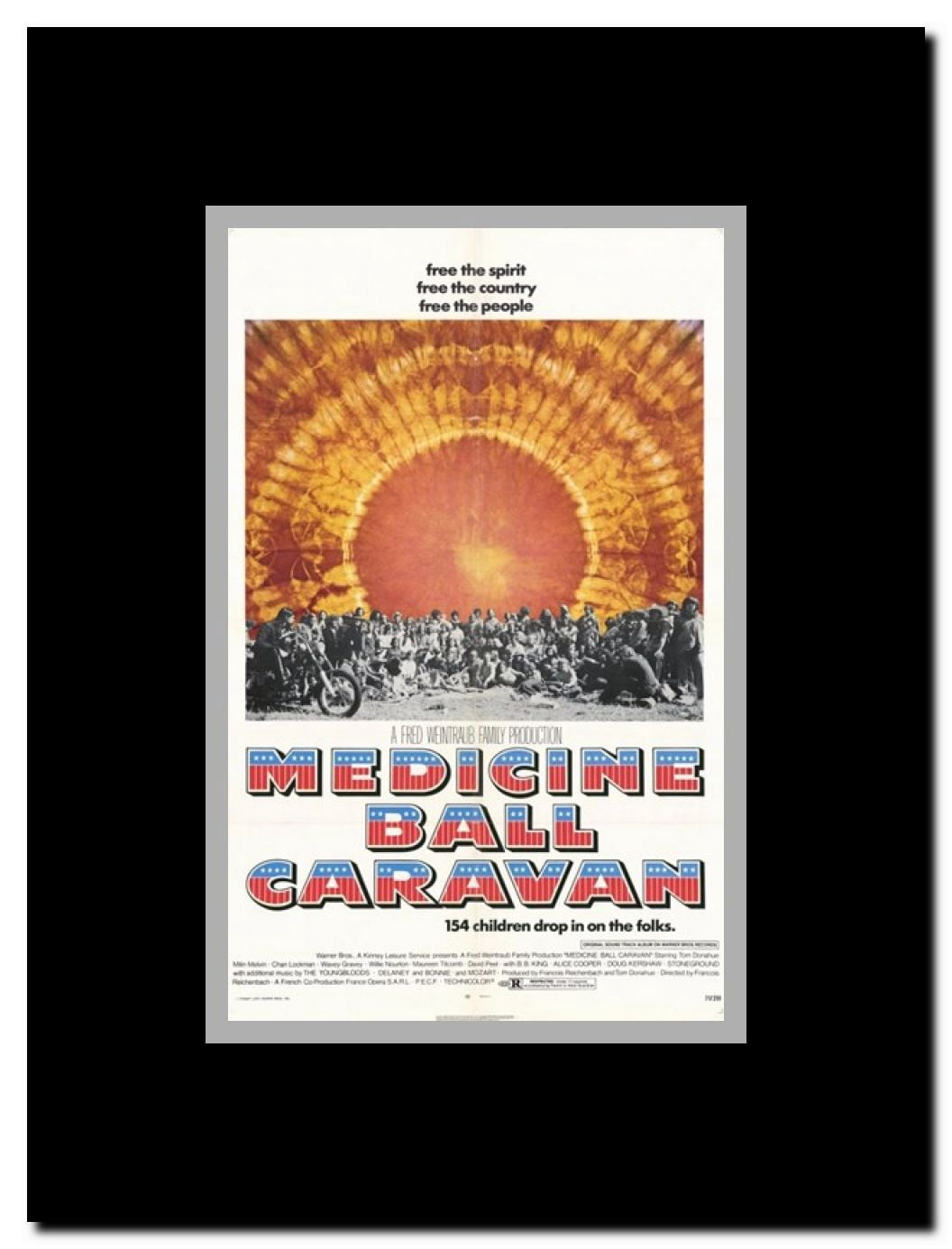 Medicine Ball Caravan Framed Movie Poster