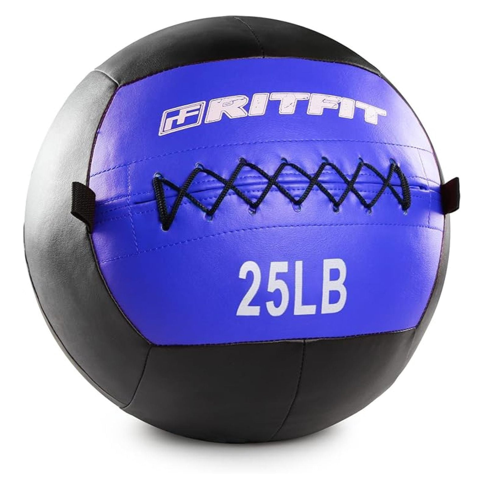 Medicine Ball for Exercise - Weighted Wall Balls for Slam Balls, CrossFit, & Gym - Soft PU Leather Fitness Ball for Strength Training (5-30 lbs)