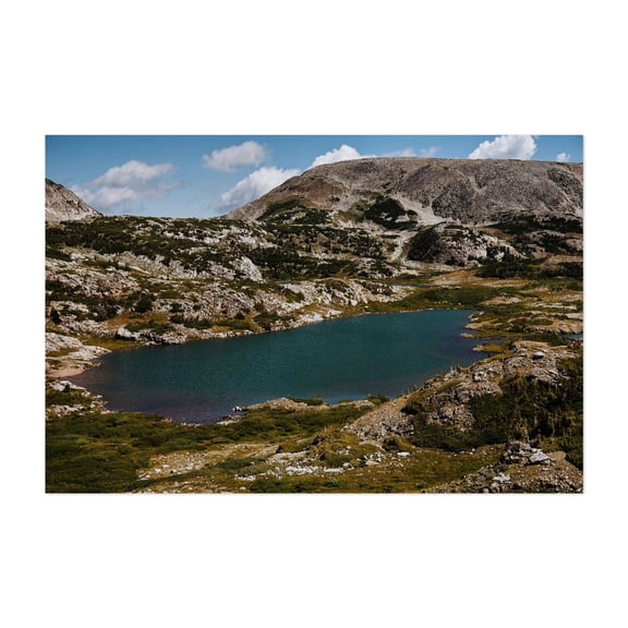 Medicine Bow Lake - Wyoming Photography Unframed Wall Art Print 8 x 12 inches