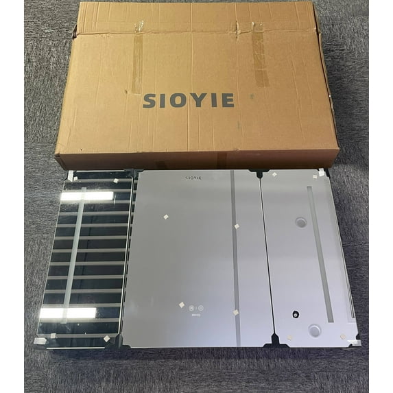 SIOYIE Bathroom furniture Medicine Cabinet Bathroom Mirror Cabinet Bathroom Wall Cabinet with Mirror Wall Mirror Storage Shelf with Shelves Storage Organizer Cupboard
