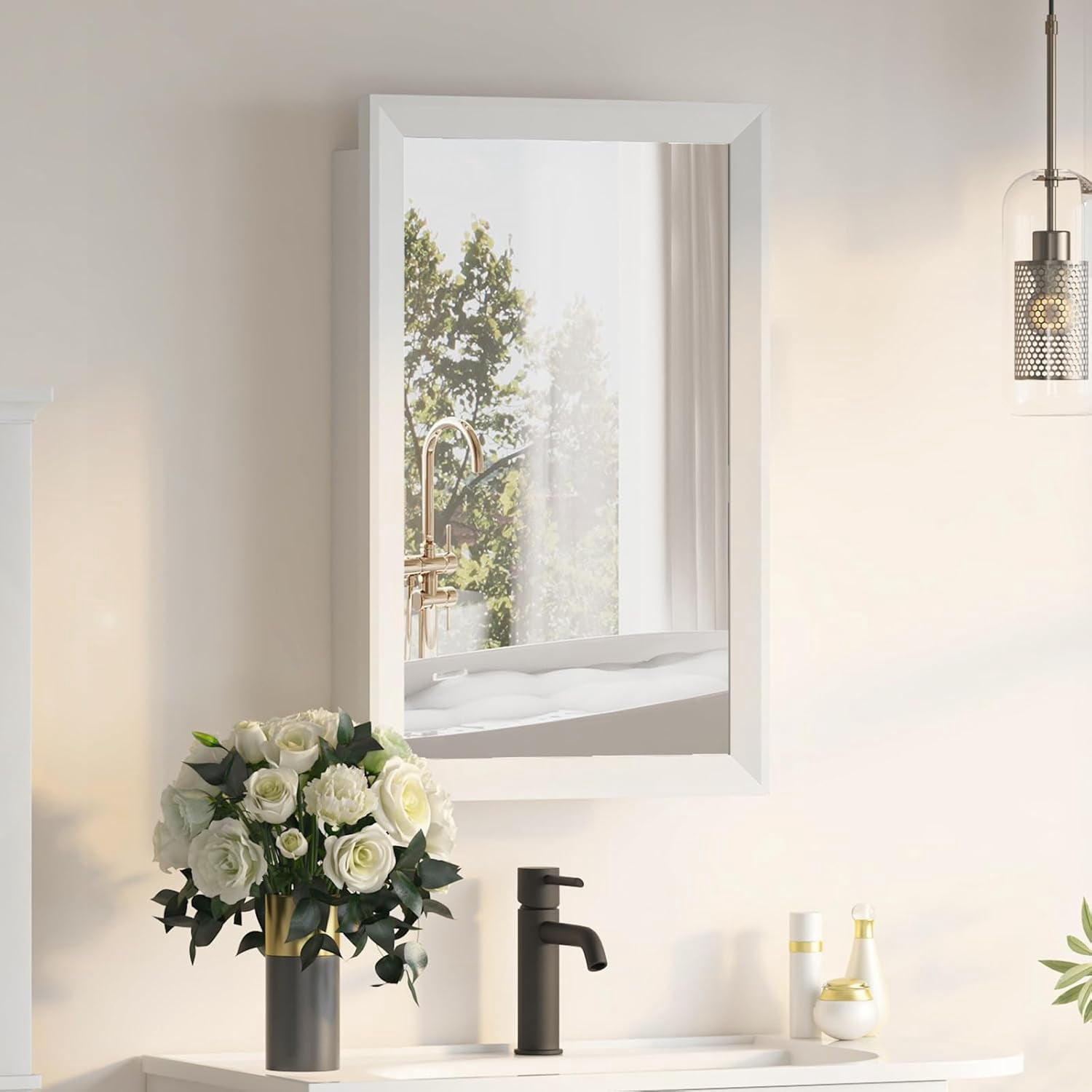 Medicine Cabinet Mirror,Bathroom Mirror with Storage,Bathroom Medicine ...