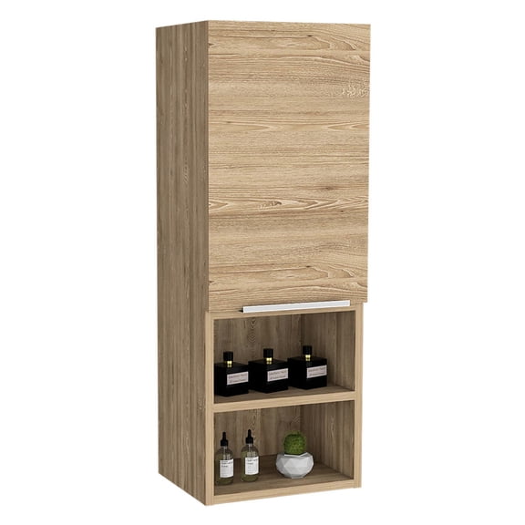 Medicine Cabinet , Two Inner Shelves For Functional Storage And Organization Of Meds Cabinet, Shelves, Pine Appearance