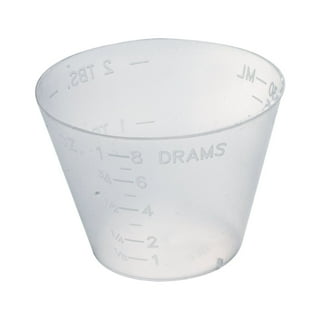 Medicine Cups - Disposable Graduated Medical Grade Plastic Measuring Cups  (1000)