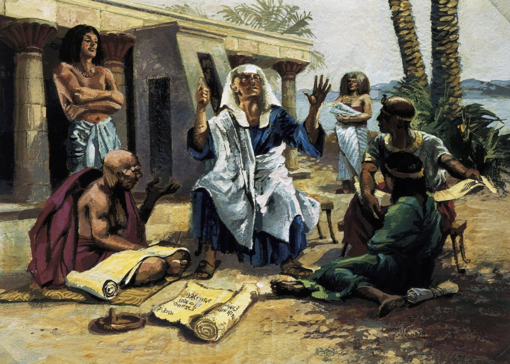 Medicine In The Old Egypt Canvas Art -  (24 x 18)