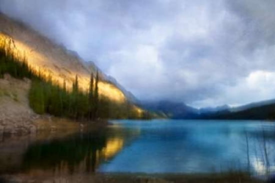 Medicine Lake Canvas Art - Roberta Murray (24 x 36)