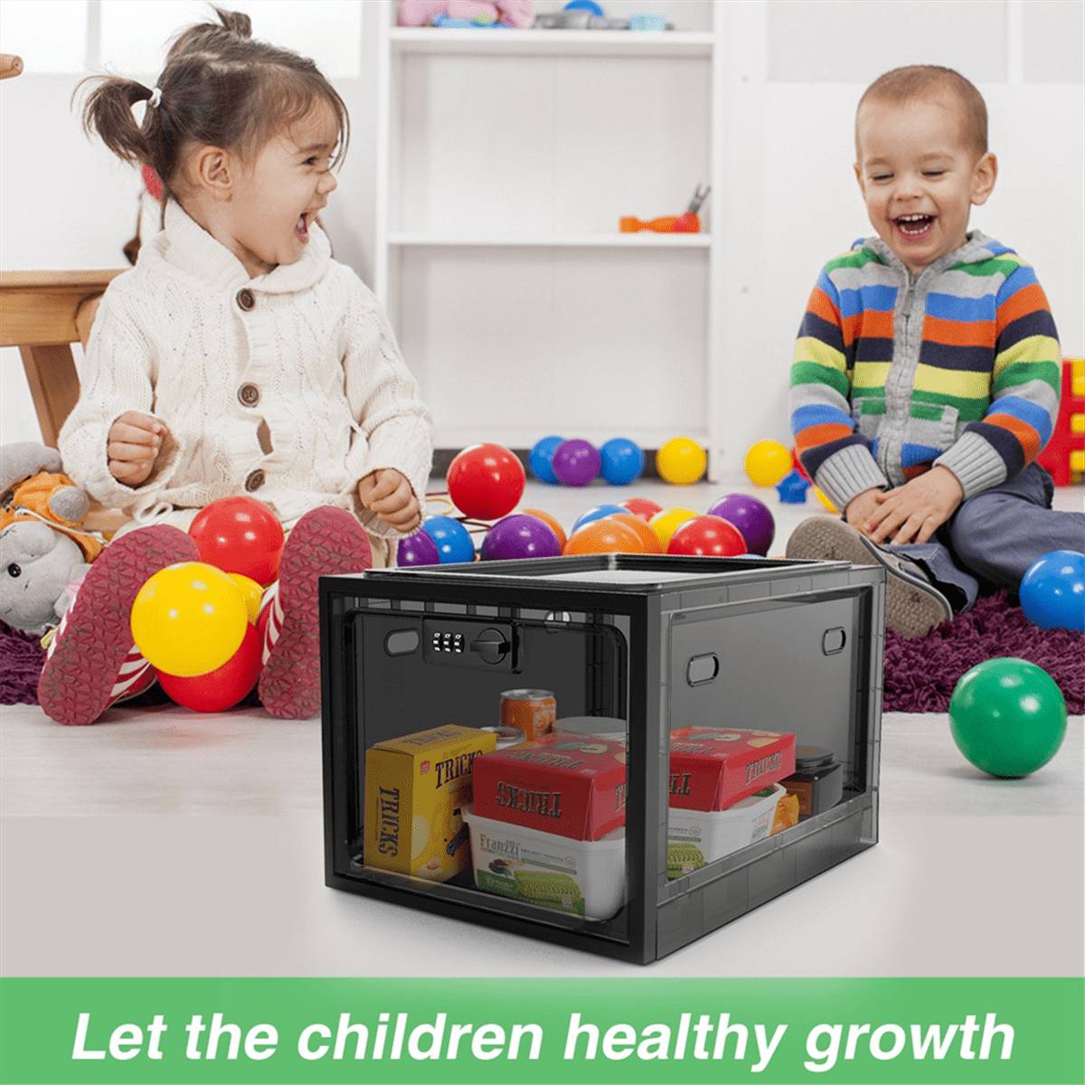 Medicine Lock Box, Cell Phone Lock Box Lockable Storage Box