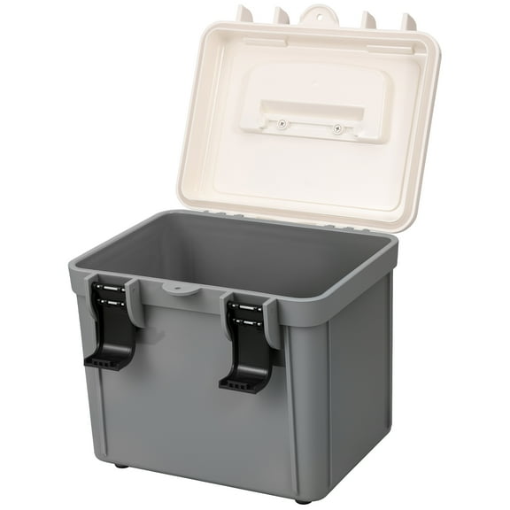 Medicine Storage Box,Household Medicine Storage Box Organiser,First Aid Box,Double Layers Multi Grid Medicine Box,Code Box with Lid Medication Storage Box Medicine Cabinet for Home,School(8L)