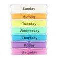 thumbnail image 1 of Medicine Weekly Storage Pill 7 Day Tablet Sorter Box Container Case Organizer, 1 of 8