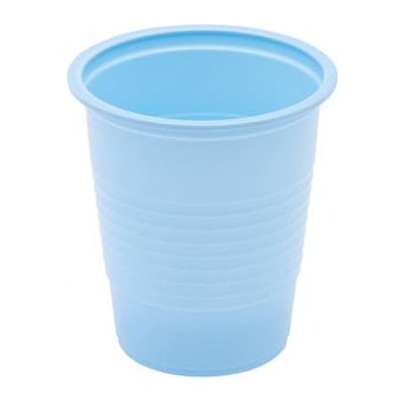 Medicom 112 SafeBasics Disposable Plastic Cups Blue 1000/box