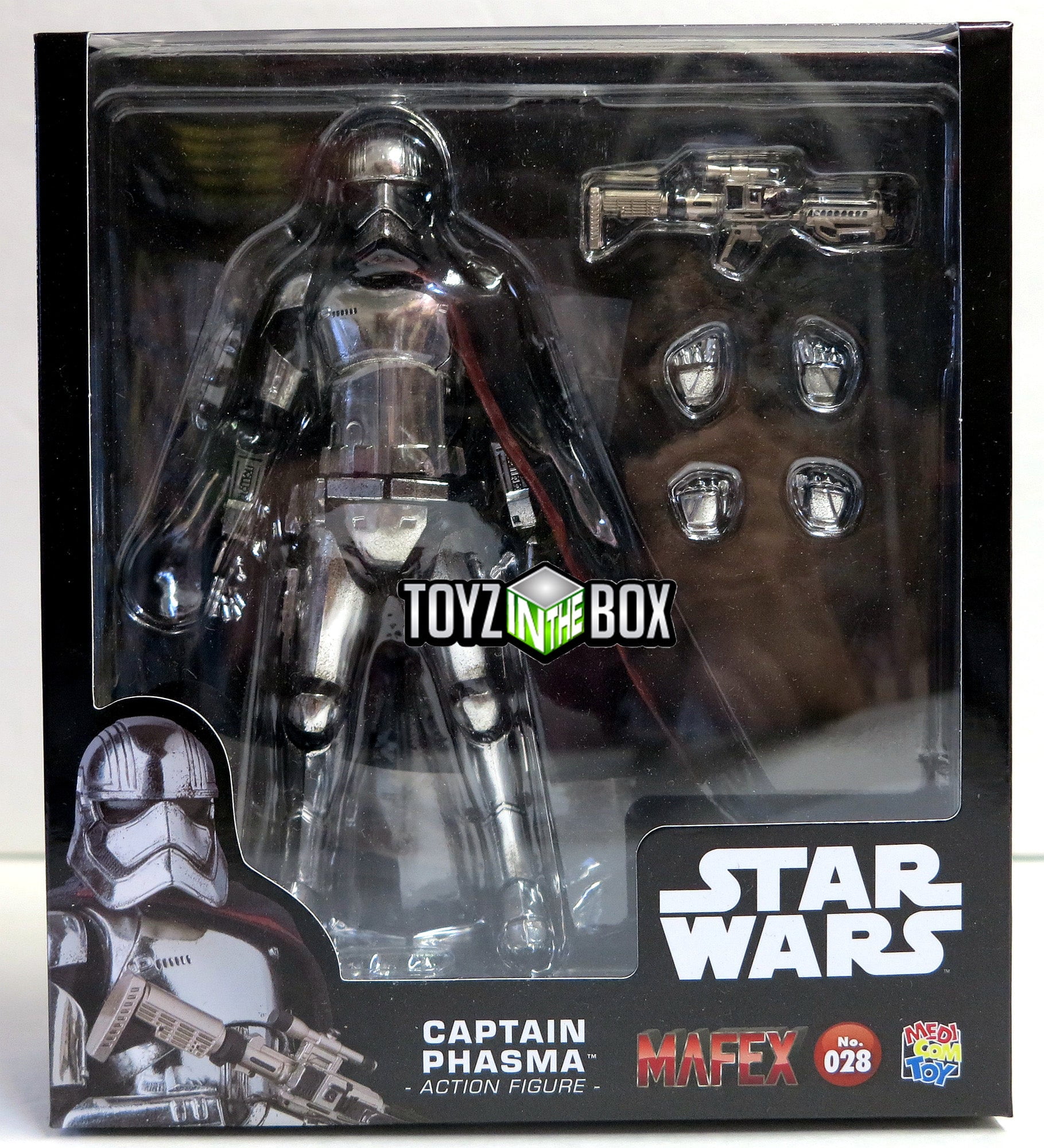 Medicom MAFEX Star Wars The Force Awakens Captain Phasma Action