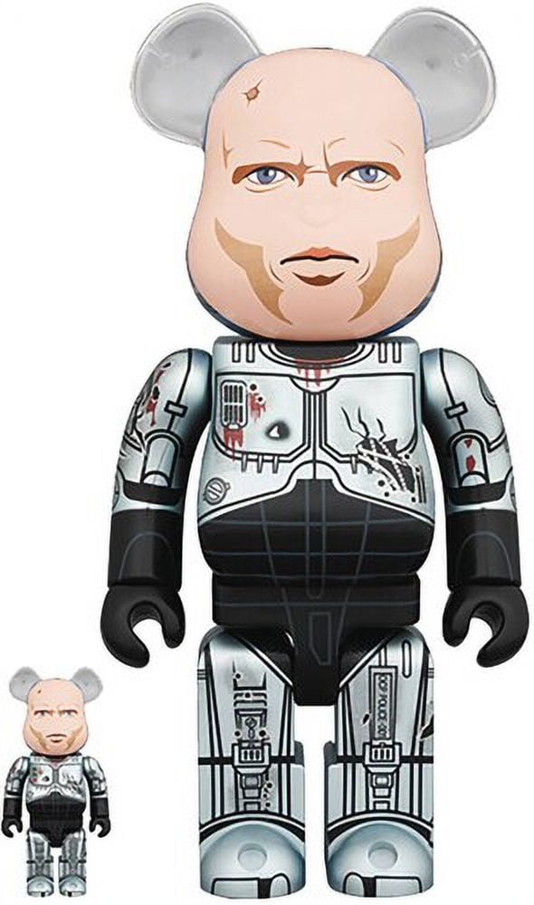 Medicom - Robocop - Murphy Head 100% & 400% Bearbrick 2Pk