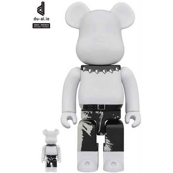 Medicom - Rolling Stones - Sticky Fingers Design 100% & 400% Bearbrick 2pk, Medicom, Gifts