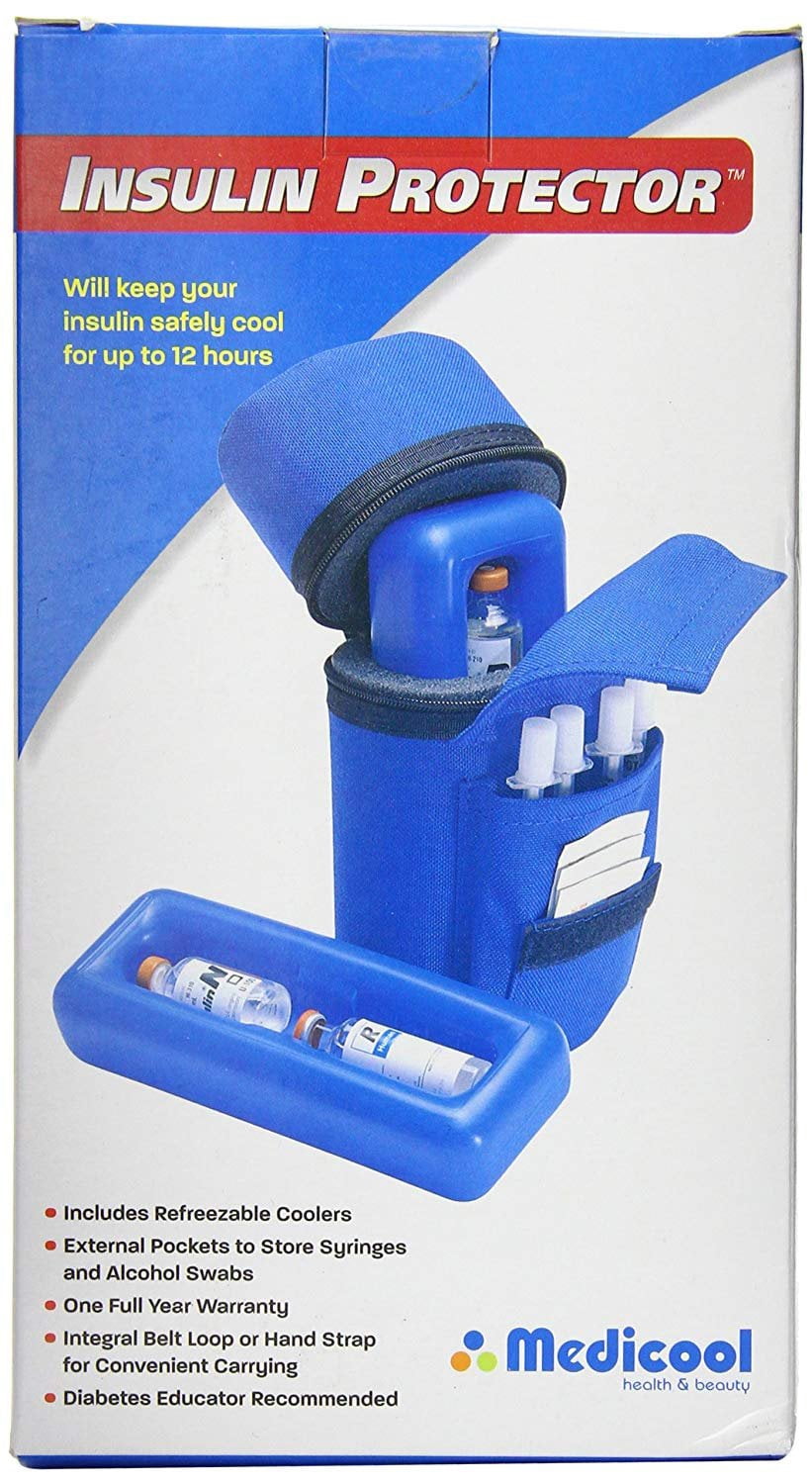 Medicool Insulin Protector, Black HSA/FSA Eligible - Walmart.com