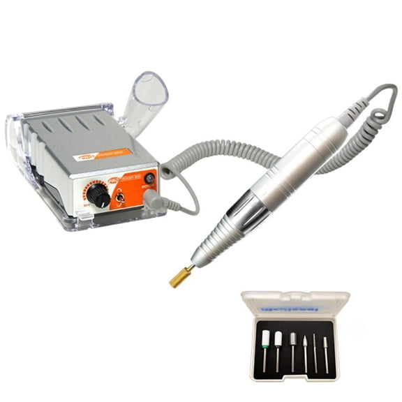 Medicool Pro Power 20k Portable Electric Nail Drill File Machine Professional 20,000 RPM for Manicure Pedicure with Bit Kit 1 Bundle