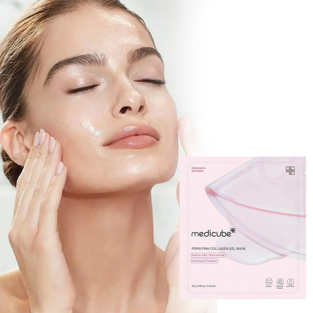 Medicube Collagen Night Wrapping Mask,Salmon Face Mask,Medicube Salmon DNA PDRN pink collagen