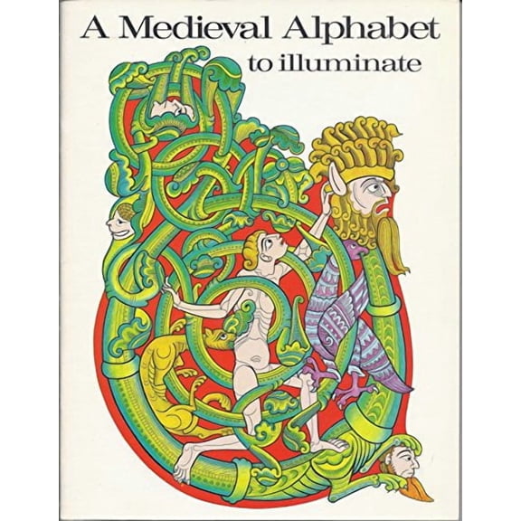 Pre-Owned Medieval Alphabet-Coloring Book (Paperback)