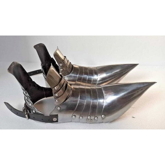 Medieval Armor Sca Larp Knights Shoes Pair of Sabatons
