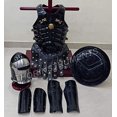 thumbnail image 1 of Medieval Barbuta Helmet Body Armor Muscle Jacket Leg & Arm Guard Spartan Shield, 1 of 2