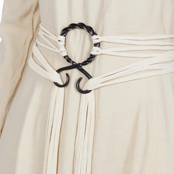 Medieval Braided Rope Belt For Historical Cosplay And Daily Wear Roleplay Event Gathering Waist Belt for Women